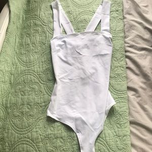 White Dynamite bodysuit